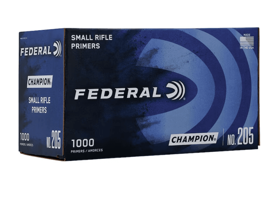 Primers Federal Small Rifle Primers (1000 Primers) image 1