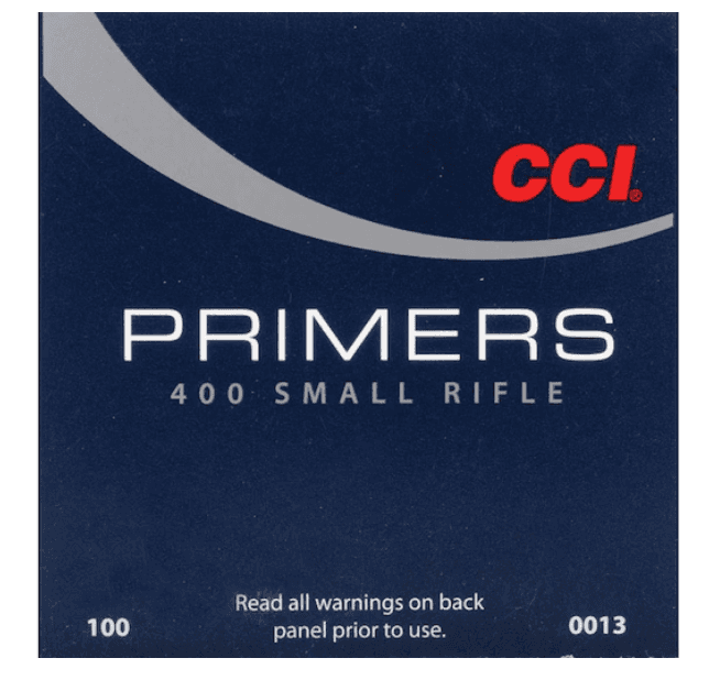 Primers CCI Small Rifle Primers #400 image 1