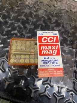 Rimfire Ammunition CCI 22 Magnum Rimfire 50ct Box Solid Point image 1