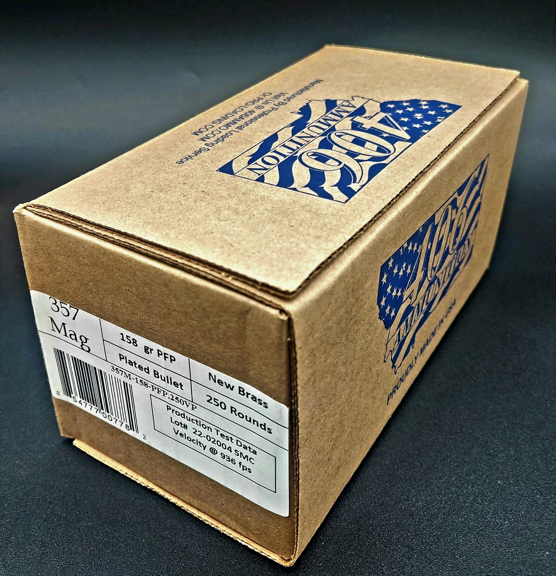 Hand Gun Ammunition 357 Magnum 158gr RNFP 406 Ammunition image 2