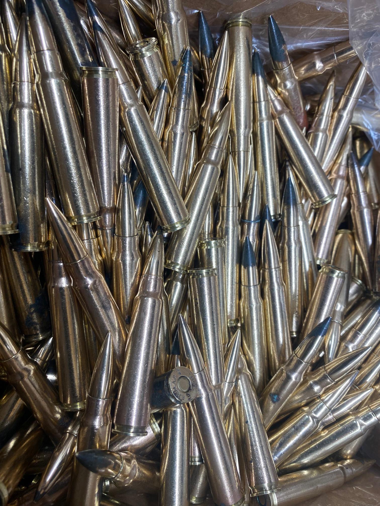 Rifle Ammunition 7.65×53 Argentine Surplus Grade 3 — Component Use Only (350+ Cartridges) image 2