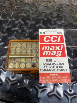 Rimfire Ammunition CCI 22 Magnum Rimfire 50ct Box Hollow Point image 1