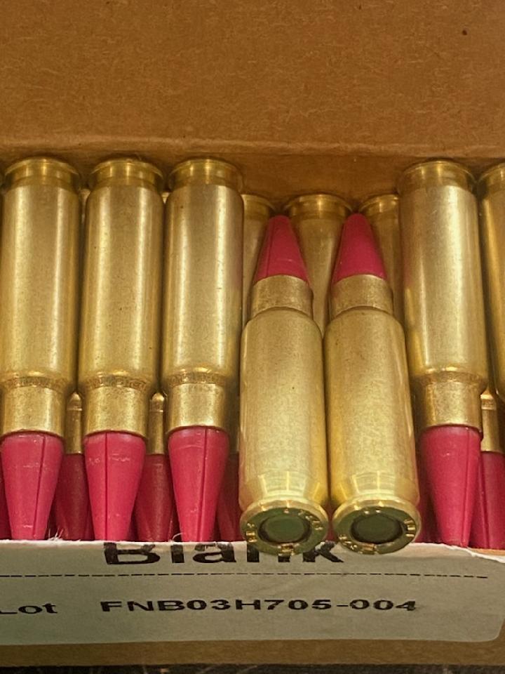 Hand Gun Ammunition FNH 5.7x28mm Blank Ammunition image 1