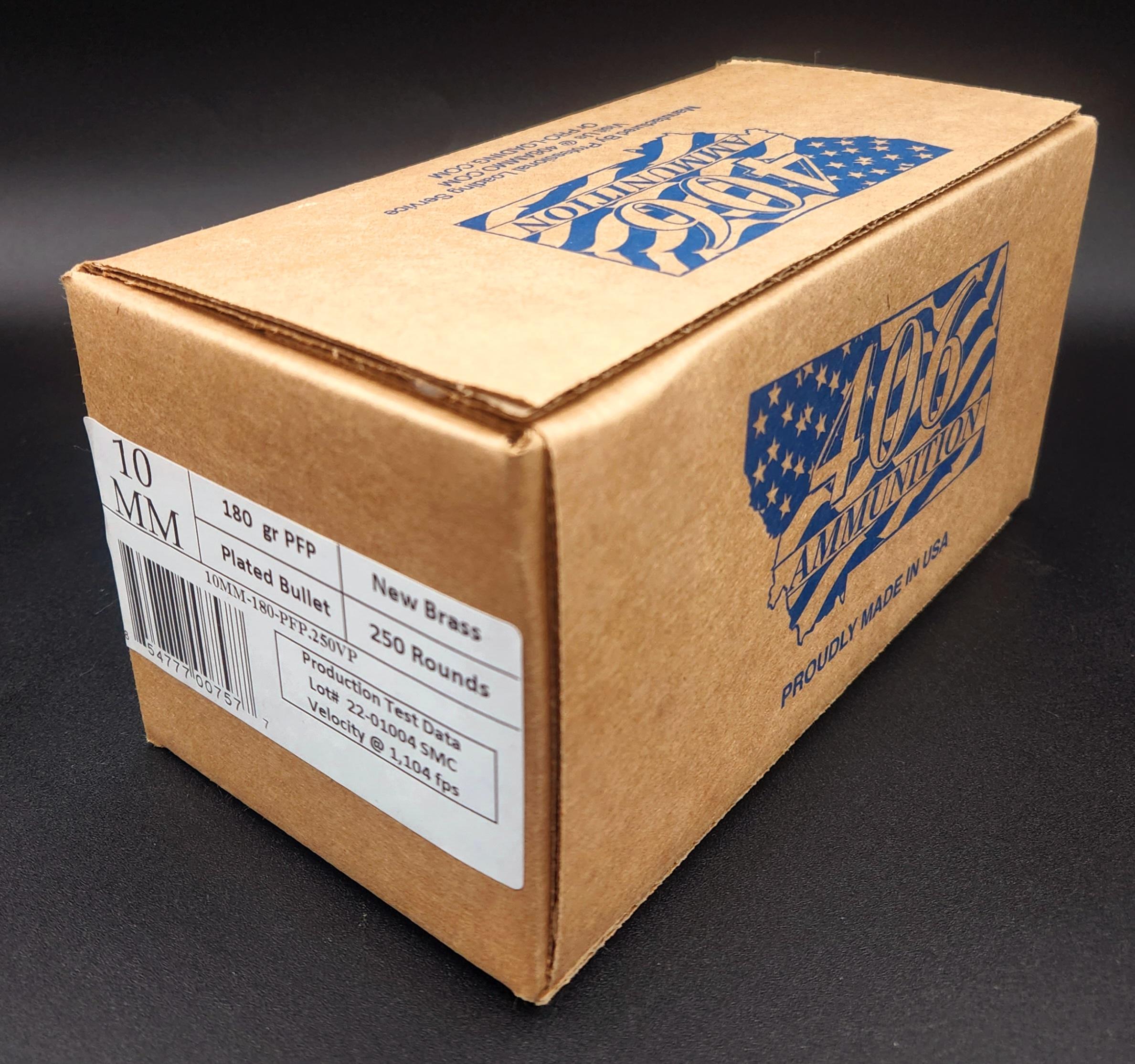 Hand Gun Ammunition 10mm 180gr PFP 406 Ammunition image 2