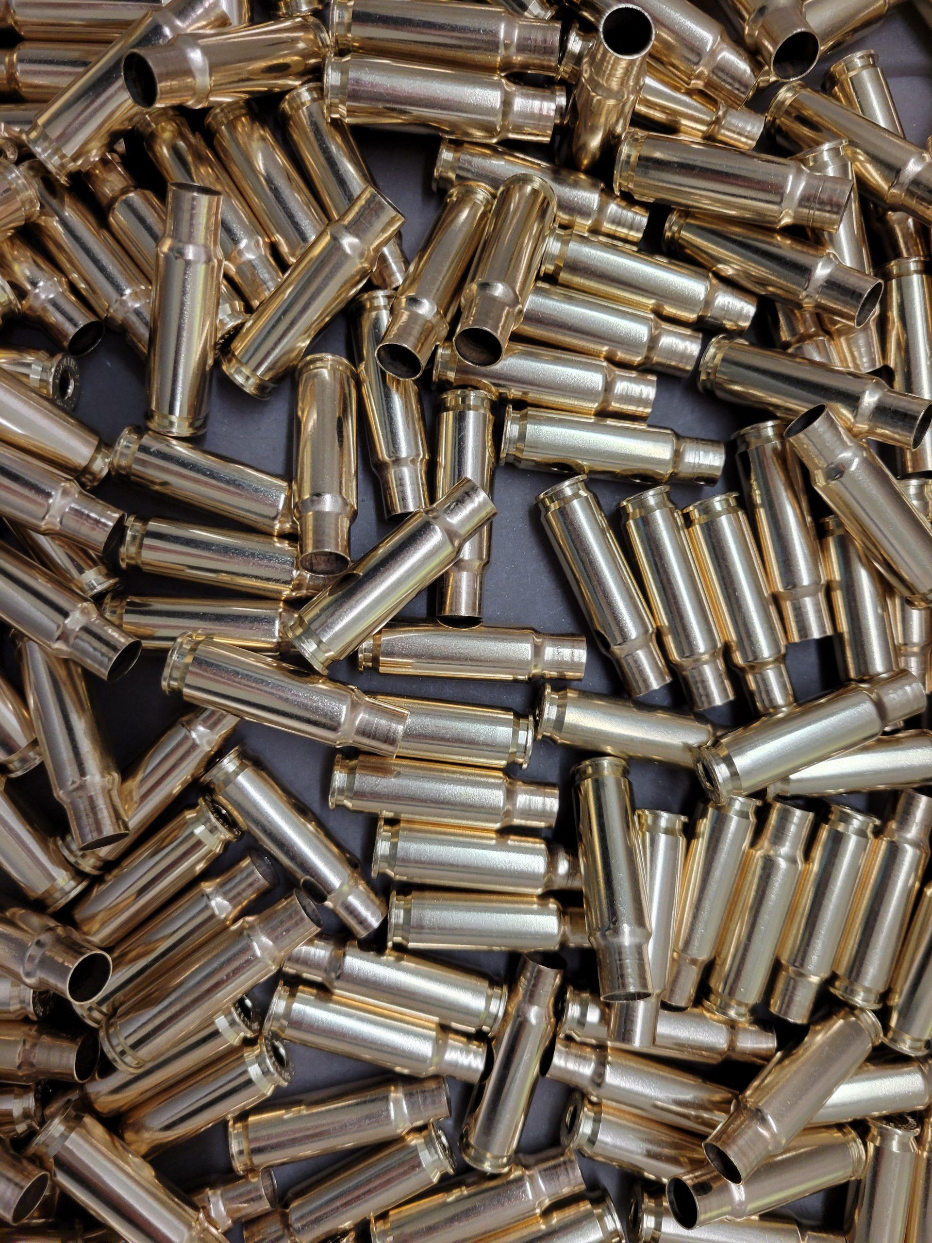 Brass 8.6 Blackout formed from 308 Federal brass (50ct) image 1