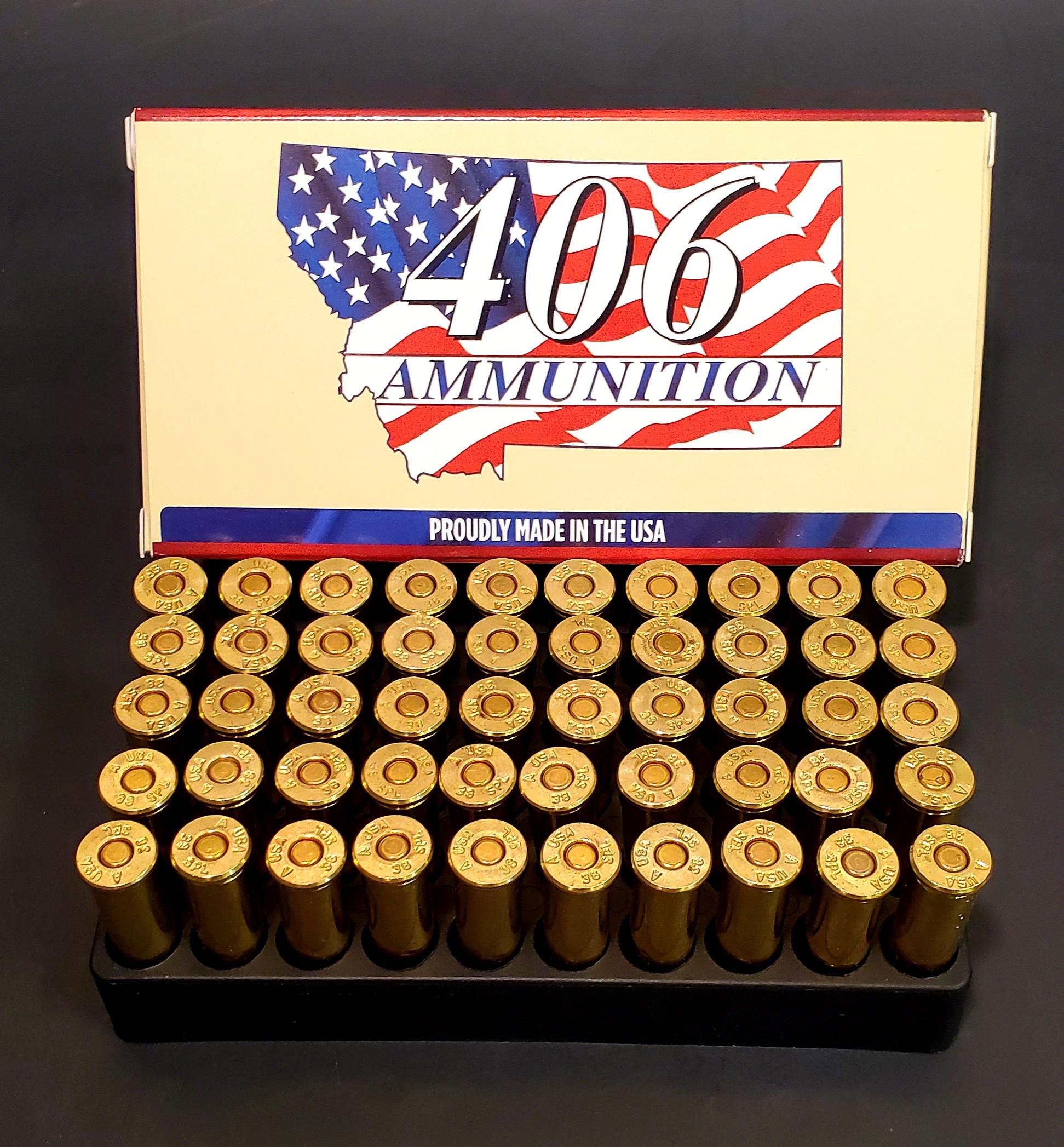 Hand Gun Ammunition 357 Magnum 158gr RNFP 406 Ammunition image 1