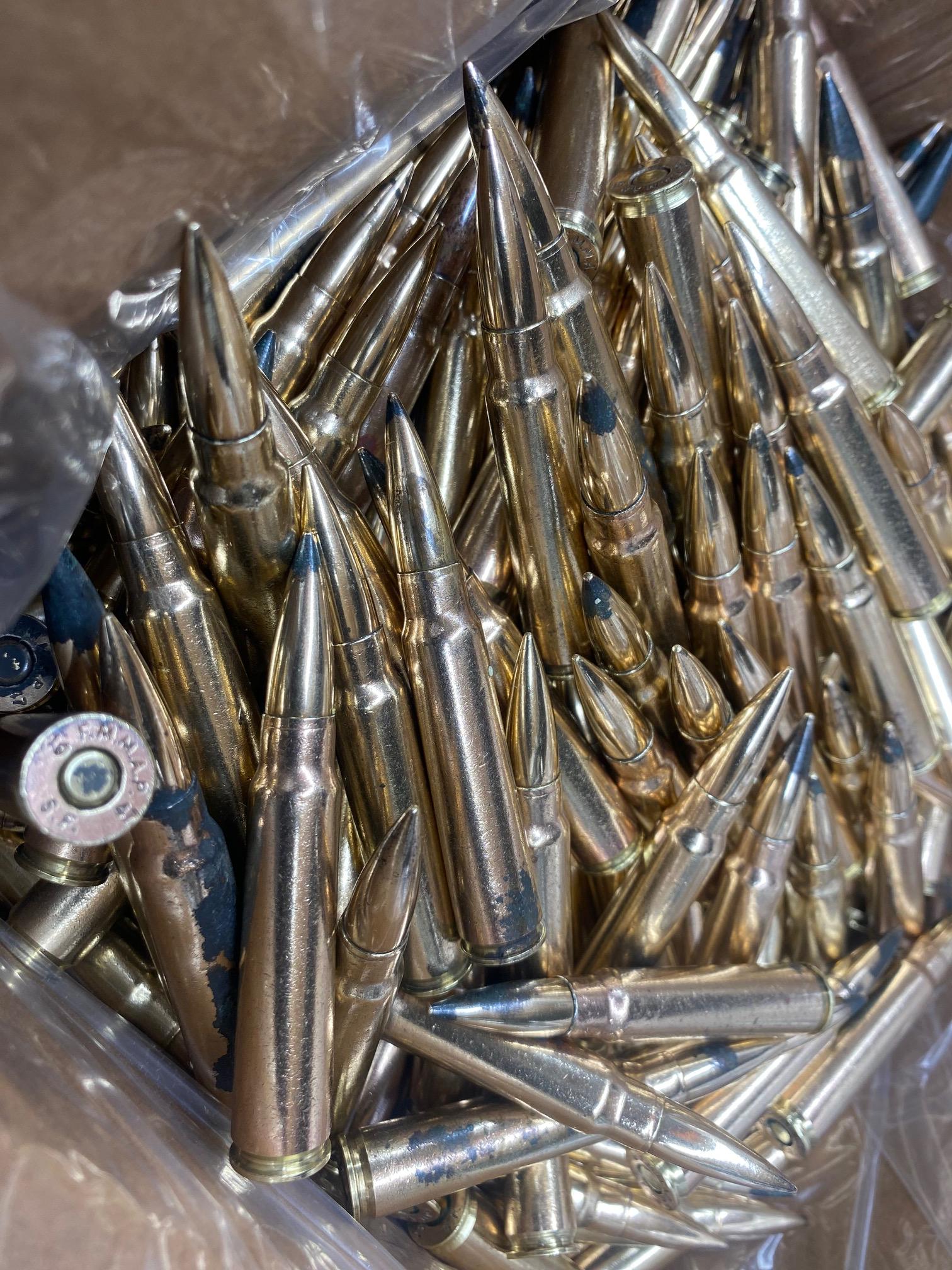 Rifle Ammunition 7.65×53 Argentine Surplus Grade 3 — Component Use Only (350+ Cartridges) image 1