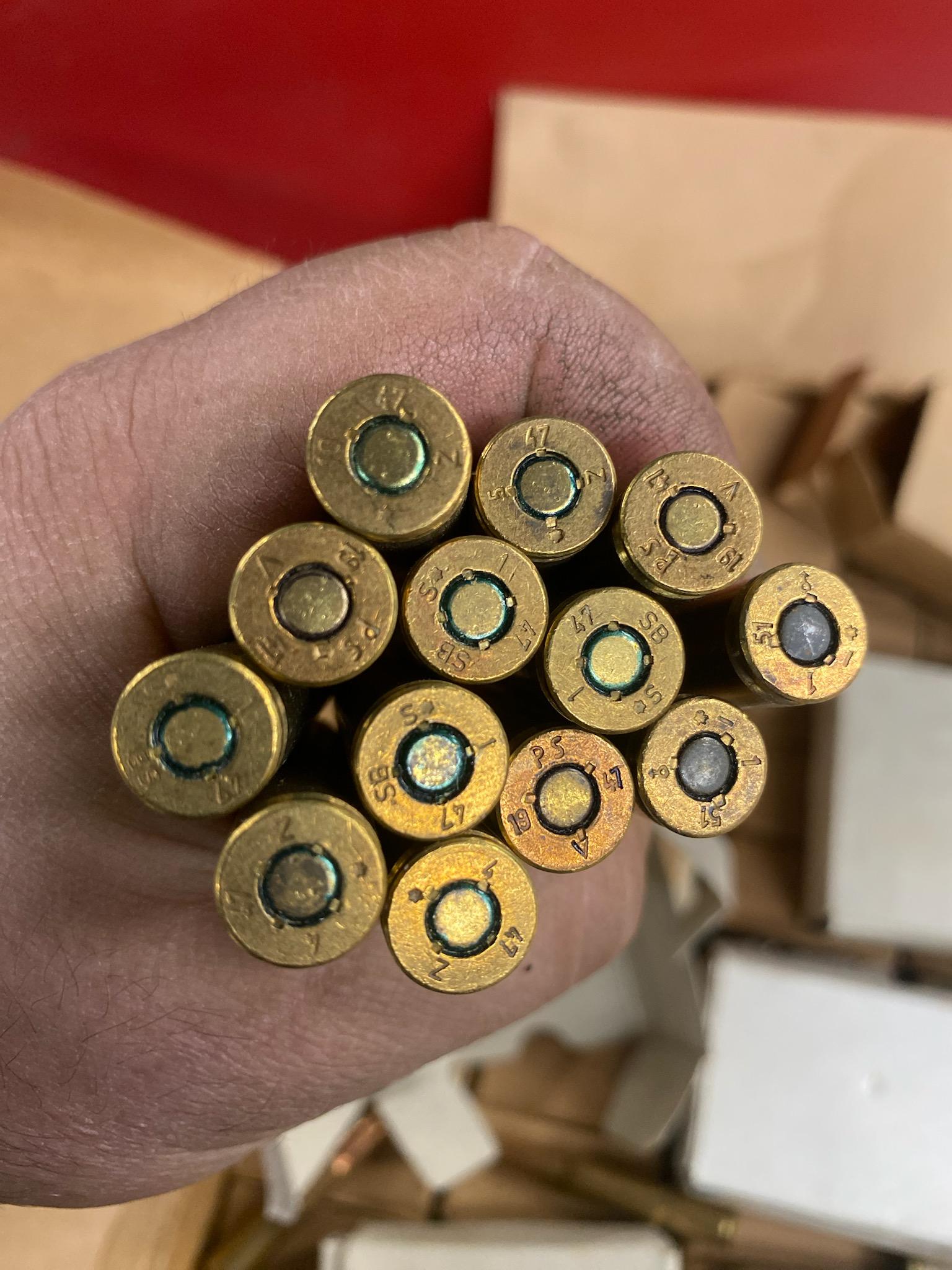 Rifle Ammunition Military surplus Czech 8mm Mauser 198 Grain Full Metal Jacket Box of 100 image 3