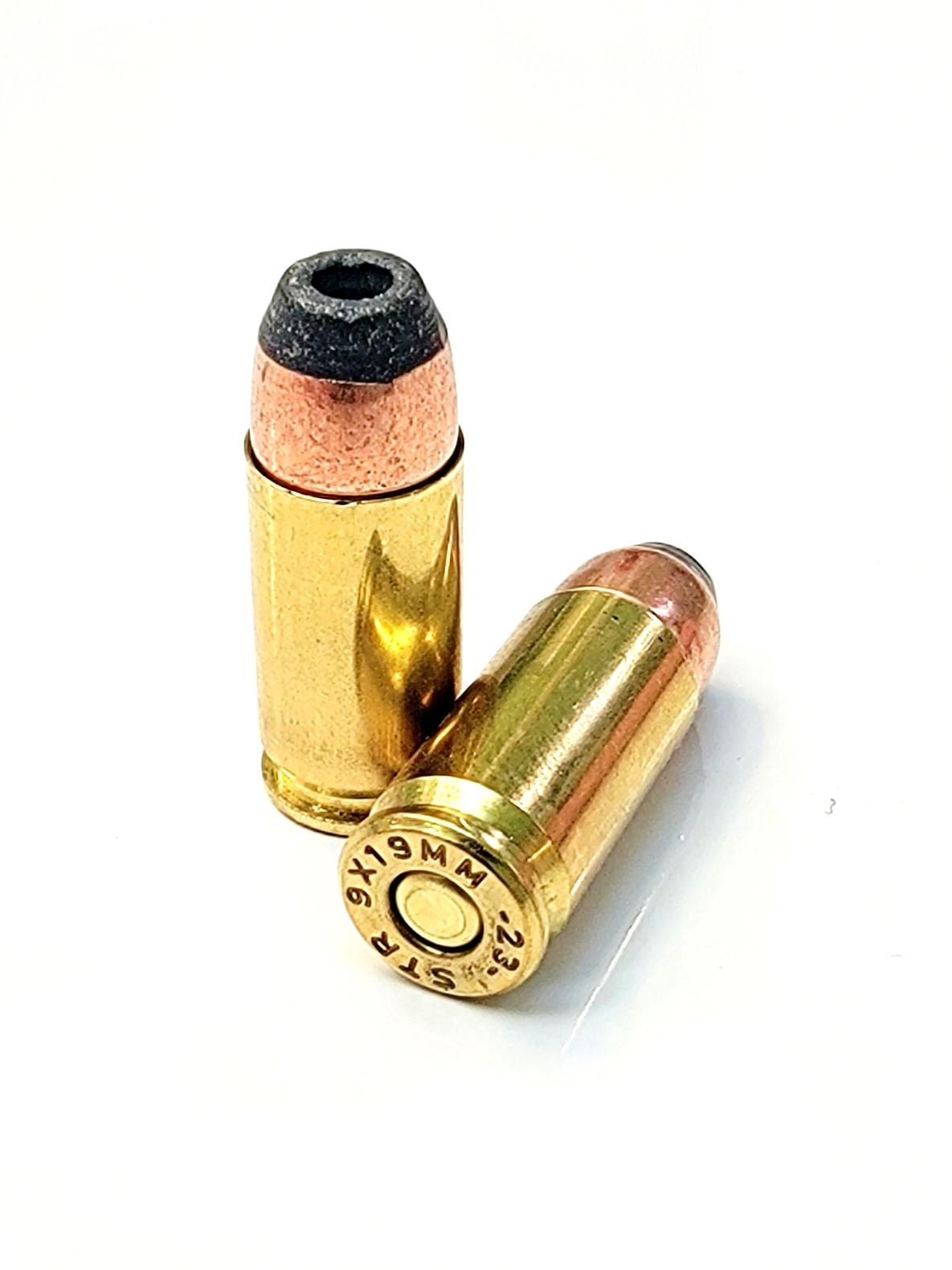 Hand Gun Ammunition Subsonic 9mm 158gr SJHP 20 Rounds image 1