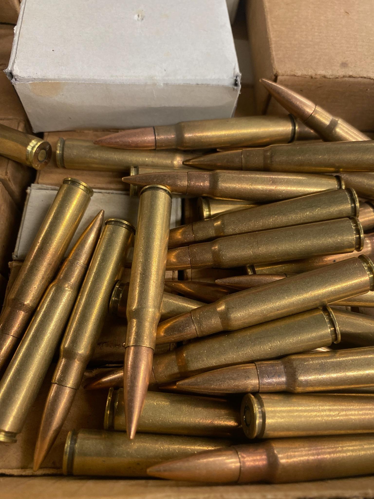 Rifle Ammunition Military surplus Czech 8mm Mauser 198 Grain Full Metal Jacket Box of 100 image 4