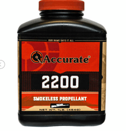 Powder Accurate 2200 Smokeless Gun Powder 1 Pound image 1