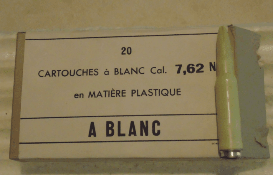 Blank Ammunition Plastic 308 Winchester (7.62x51mm) Blanks 20 Rounds image 1