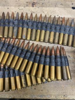 Linked Ammunition Linked 1919 .30-06 GI Mixed Surplus – 100ct Belt image 1