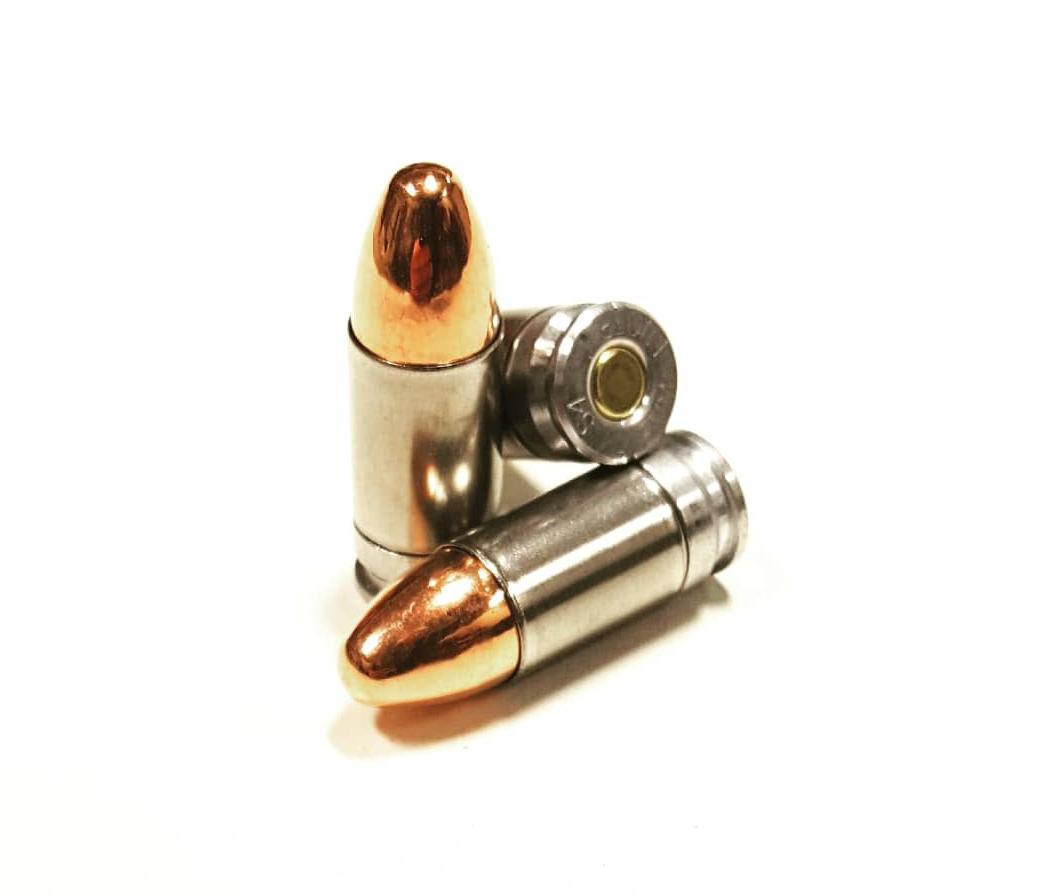 Hand Gun Ammunition NAS3 Subsonic 9mm 165gr RN image 1