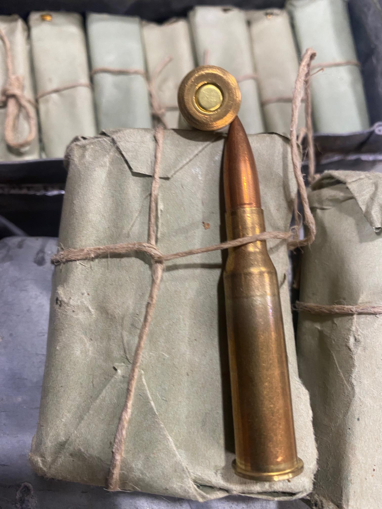 Rifle Ammunition Bulgarian 7.62x54r 300rd Surplus image 3
