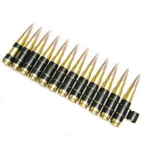 Linked Ammunition Inert - 7.62 NATO Linked Dummy rounds M60 image 1
