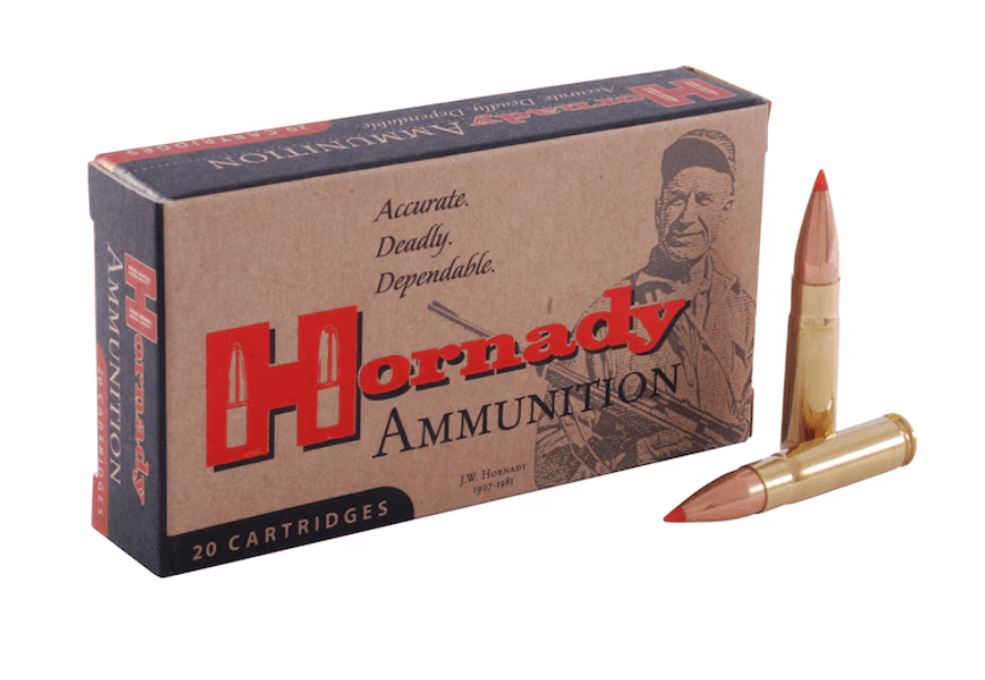 Rifle Ammunition Hornady Custom 300 AAC Blackout Ammo 110 Grain Hornady V-Max Box of 20 image 1