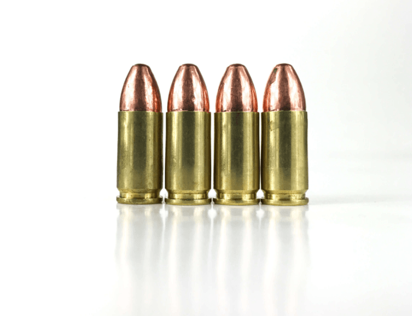 Hand Gun Ammunition Remanufactured 9mm 115gr RN 50 Rounds image 1