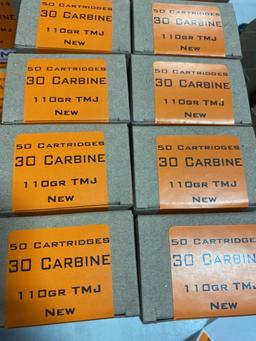 Rifle Ammunition 30 Carbine Ammunition 110 Grain Total Metal Jacket Box Of 50 image 1