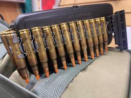 Linked Ammunition Factory M856A1 Tracer — Linked 5.56mm (M27 Link) — 20-Round Belts image 3