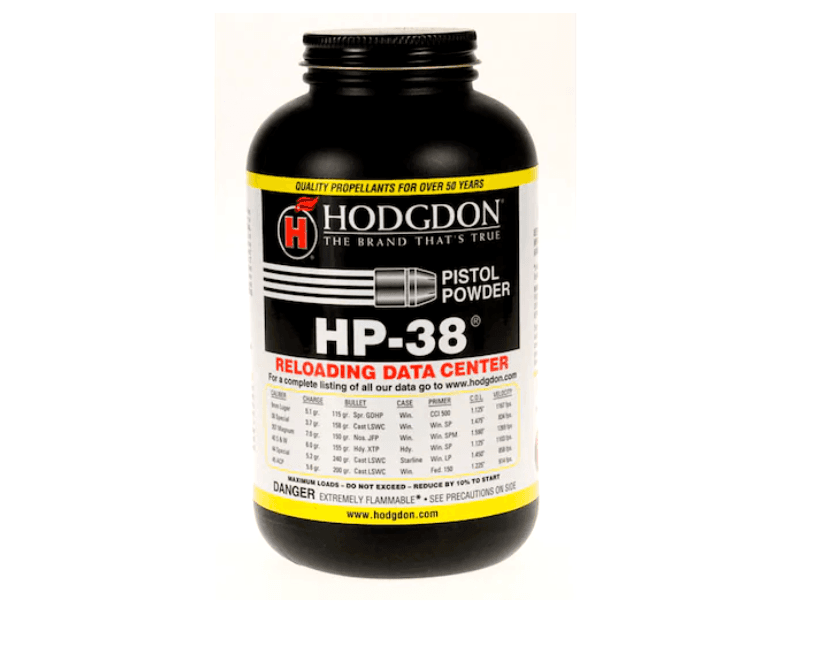 Powder Hodgdon HP-38 Smokeless Gun Powder 1 Pound image 1