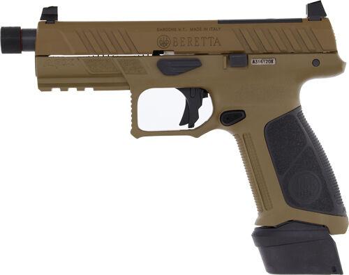 Handguns BERETTA APX A1 FS 9MM 4.8" 21RD FDE THREADED OPTIC READY image 2