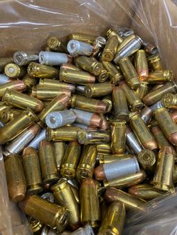 Hand Gun Ammunition Box of 250+ Loose .40 S&W Ammunition image 2