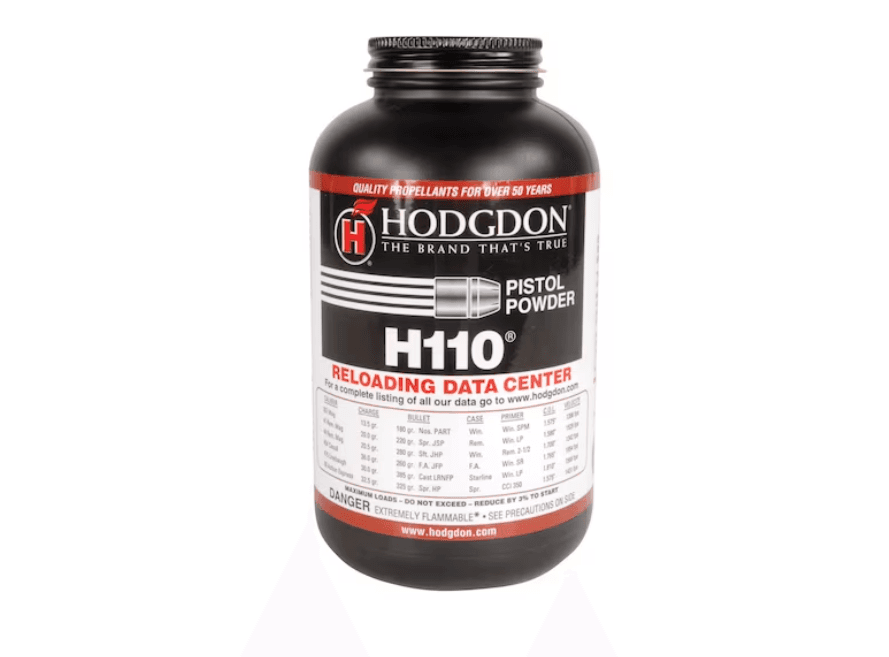 Powder Hodgdon H110 Smokeless Gun Powder 1 Pound image 1
