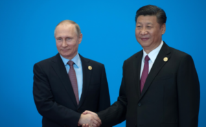 Russian and Chinese presidents.