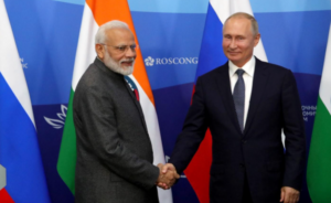  Russian and Indian presidents